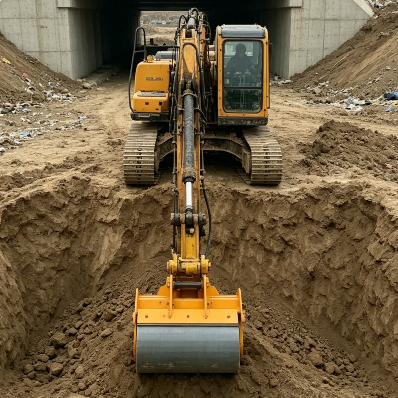 Plate Compactor Vibrator - Geoptimaliseerde zware hydraulische trilplaat voor werkzaamheden