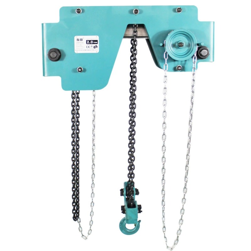 Tools Heavy Equipment - Handlier met dubbele ketting, lage hefhoogte,