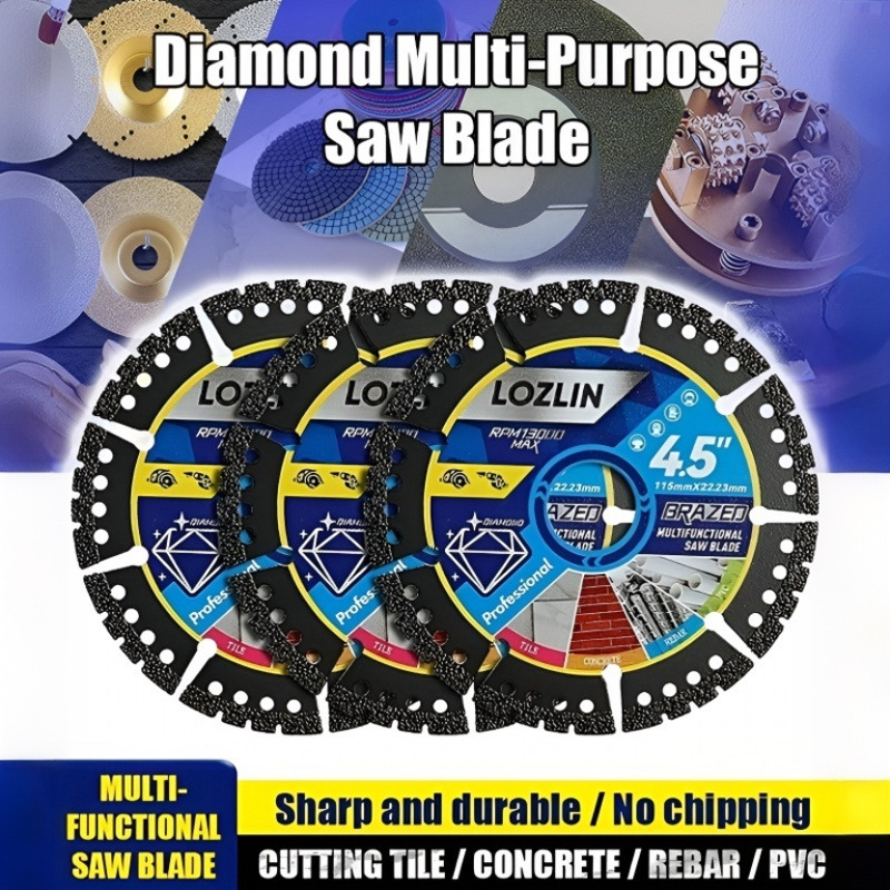 Tools Heavy Equipment - Ultradunne diamantlegering zaagblad zwarte metaalsnijschijf slijpschijf