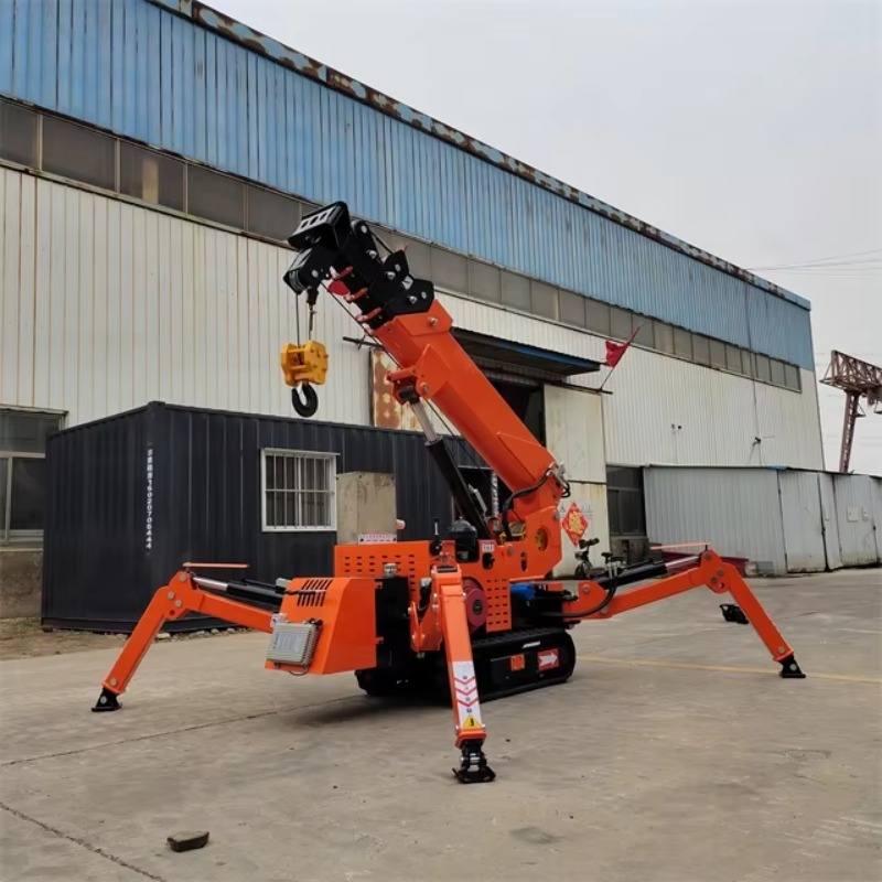 Compacte Mini Spinnenkraan Hyd - Heavy Equipment Electrical recensie en prijs